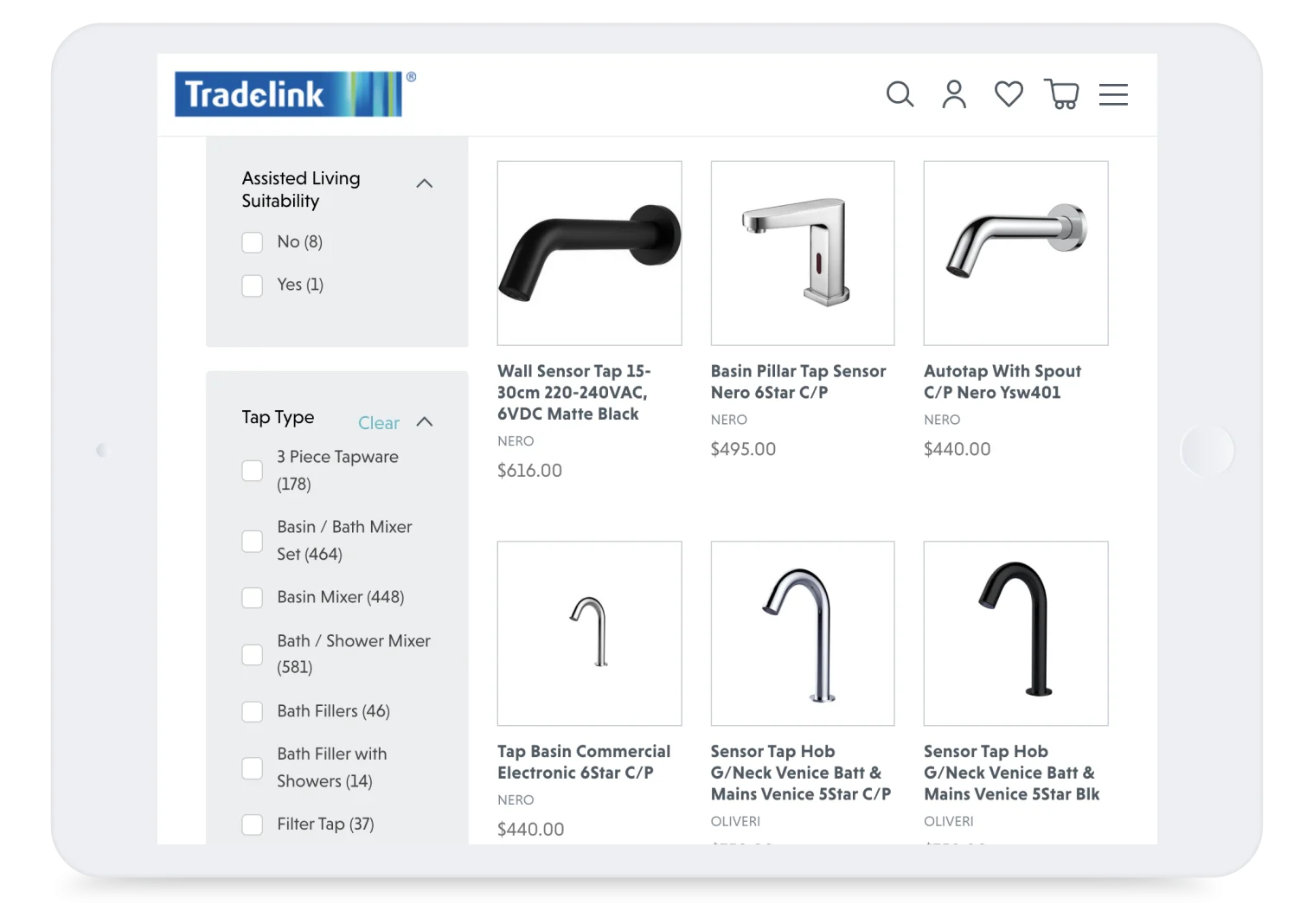 Case study device tablet tradelink