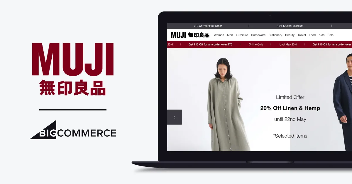 MUJI Launches on BigCommerce